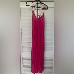Old Navy Pink Slip Dress Spaghetti Strap NWT